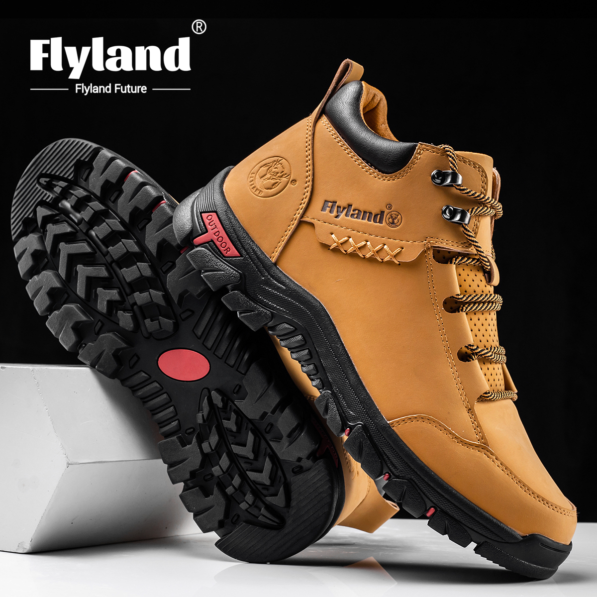 FLYLAND Men's Chukka Boots, Vi - Leatherworking Classic 评论和价格