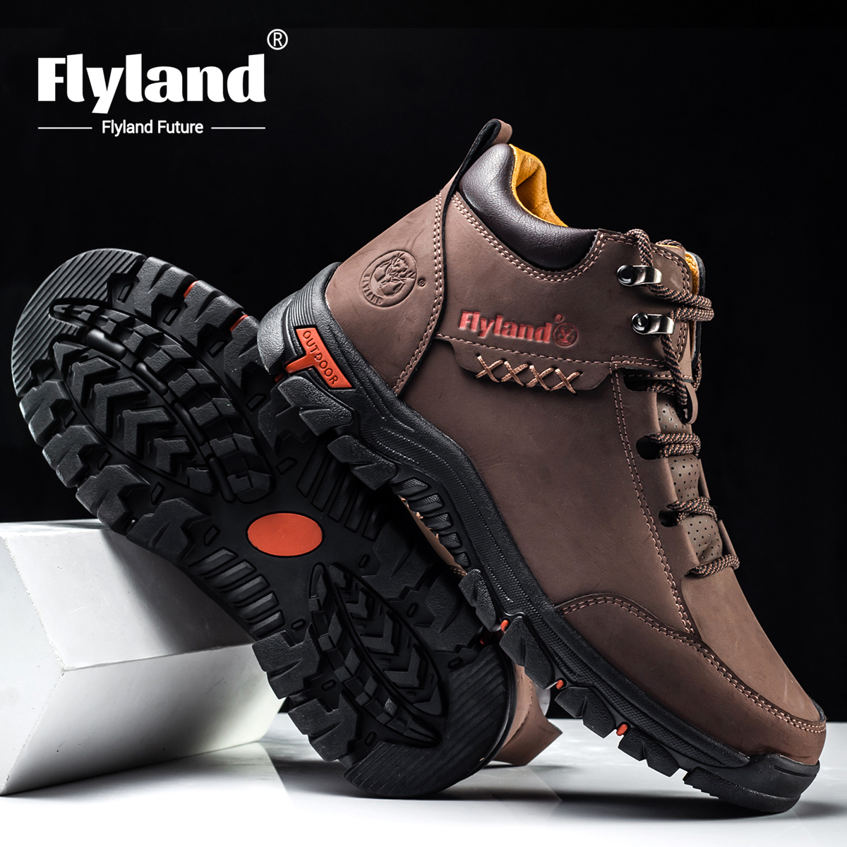 FLYLAND Men's Chukka Boots, Vi - Leatherworking Classic 评论和价格