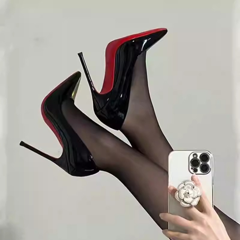 Sexy Pointed Toe Patent Leathe - Leatherworking Classic 评论和价格