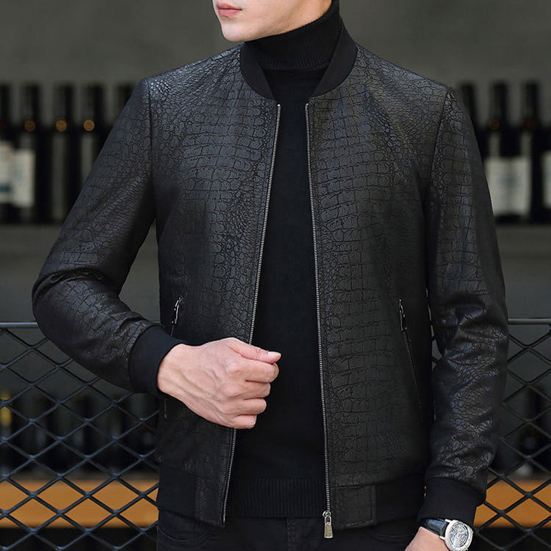 Spring/Winter Genuine Leather  - Leather Work Jacket 评论和价格