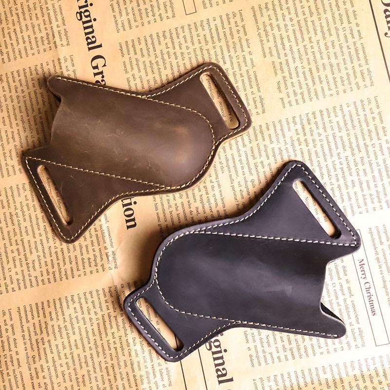 1pcHandmade leatherpocketscabb - Leatherwork Knives 评论和价格